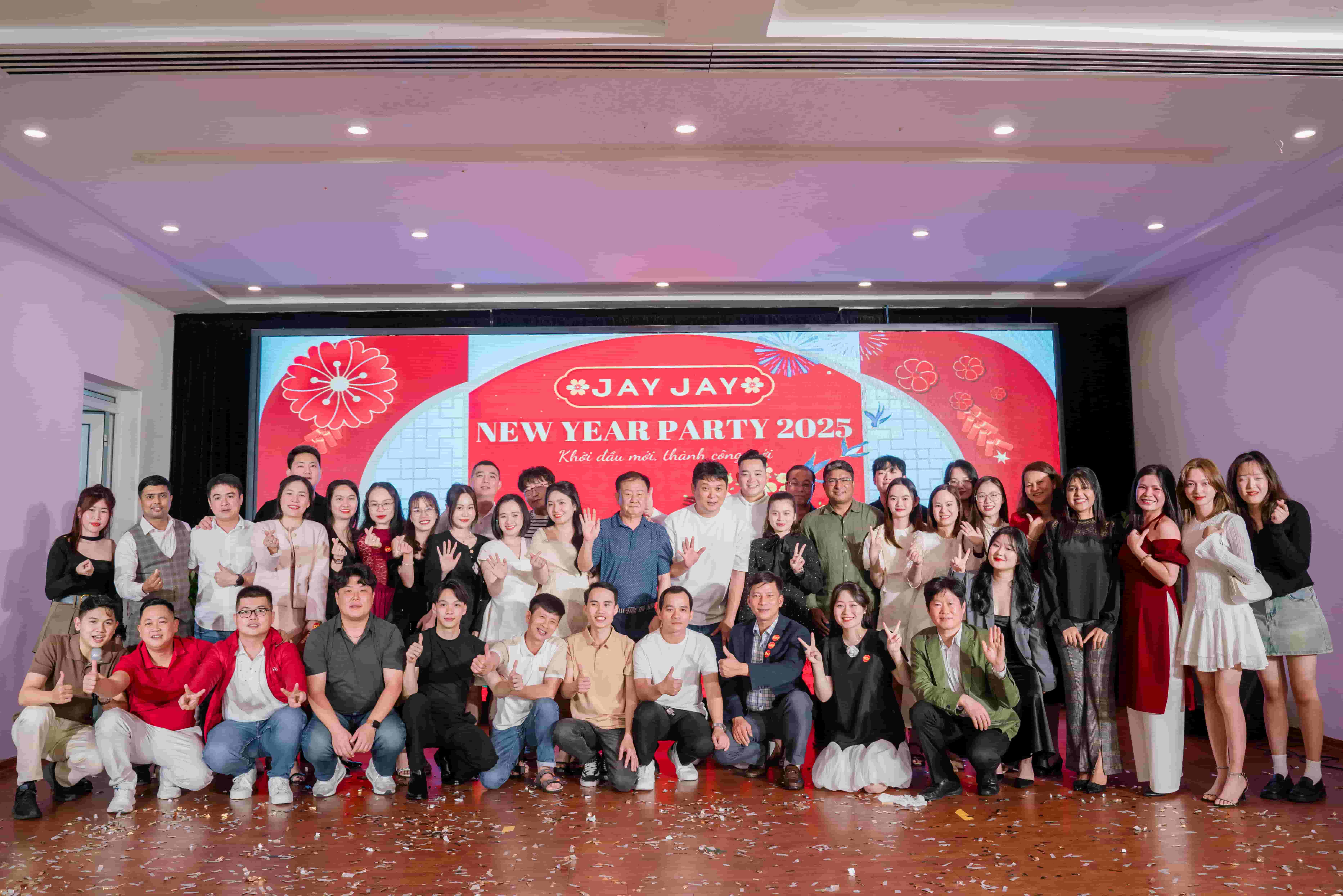 JayJay's 2025 New Year Party: "A New Beginning, A New Success"