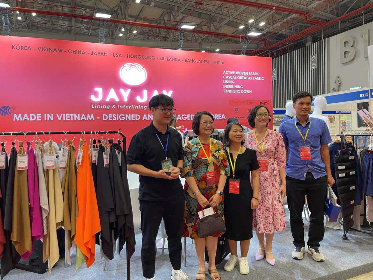 JayJay has left a strong impression at Vietnam Textile and Garment Exhibition 2024